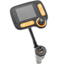 Vehicle Bluetooth 5.0 FM Transmitter with Built-In Equalizer for Music Streaming, Charging and Hands-Free Calling
