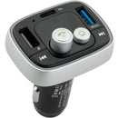 Vehicle Bluetooth 5.0 FM Transmitter for Music Streaming, Charging and Hands-Free Calling