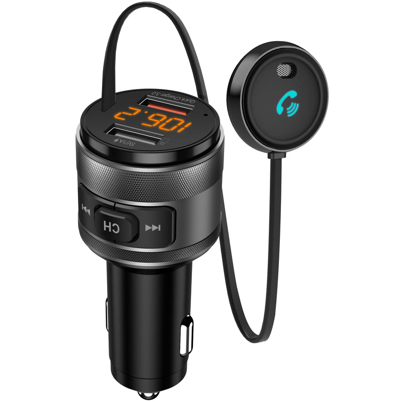 IeGeek T48 Trasmettitore FM Bluetooth 5.0 Per Auto -  - Offerte  E Coupon: #BESLY!