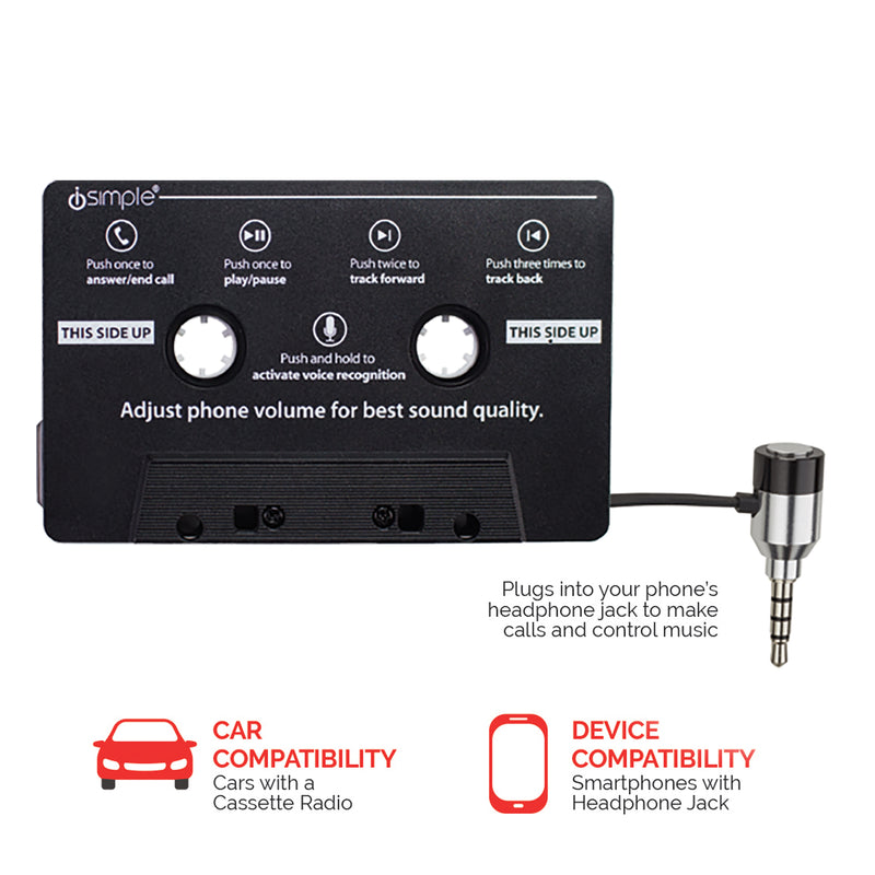 USB Bluetooth 5.0 Cassette Adapter for Car with Stereo Audio Auto Bluetooth  Converter For Aux Adapter Smartphone Cassette Player