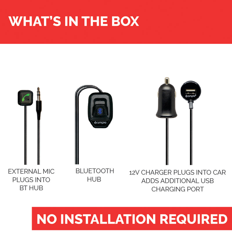 iSimple ISBT5 Bluetooth Call Kit