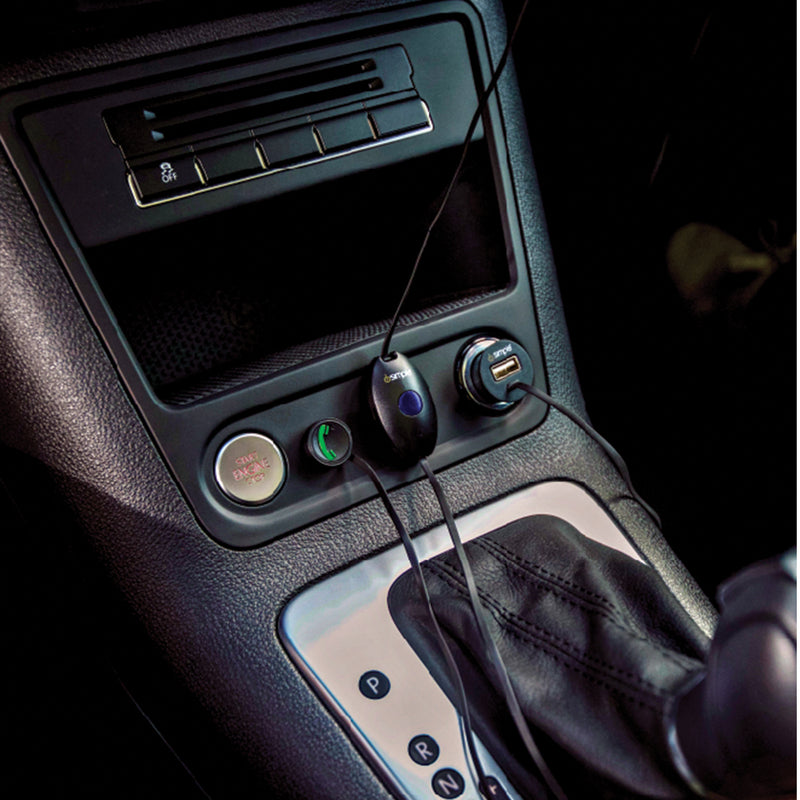 Kit Bluetooth 5.0 Per Auto – Adattatore Cavo Aux Con Microfono Per Fiat 500, Grande Punto, Qubo, Lancia Ypsilon, Alfa Romeo 159 E Smart Fortwo