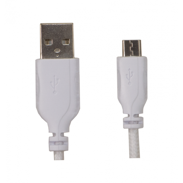 USB TO MICRO USB CABLE - WHITE