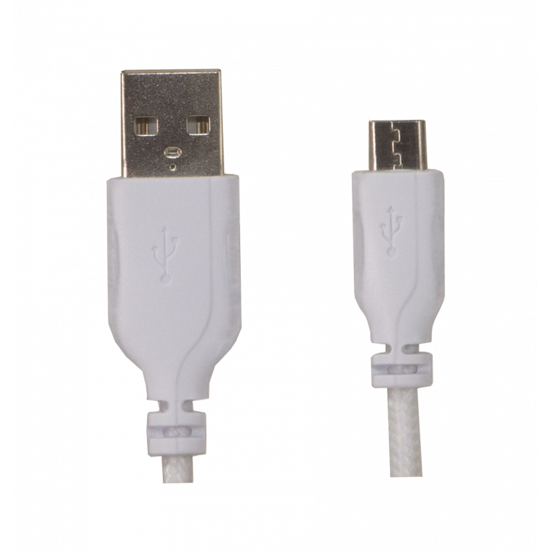 USB TO MICRO USB CABLE - WHITE